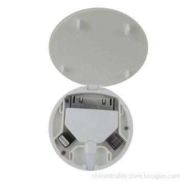 1-in-3 Charge and Data Sync Flat Cable